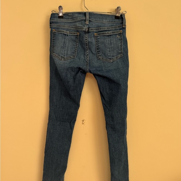 rag & bone Blue Skinny Jeans - Picture 4 of 7